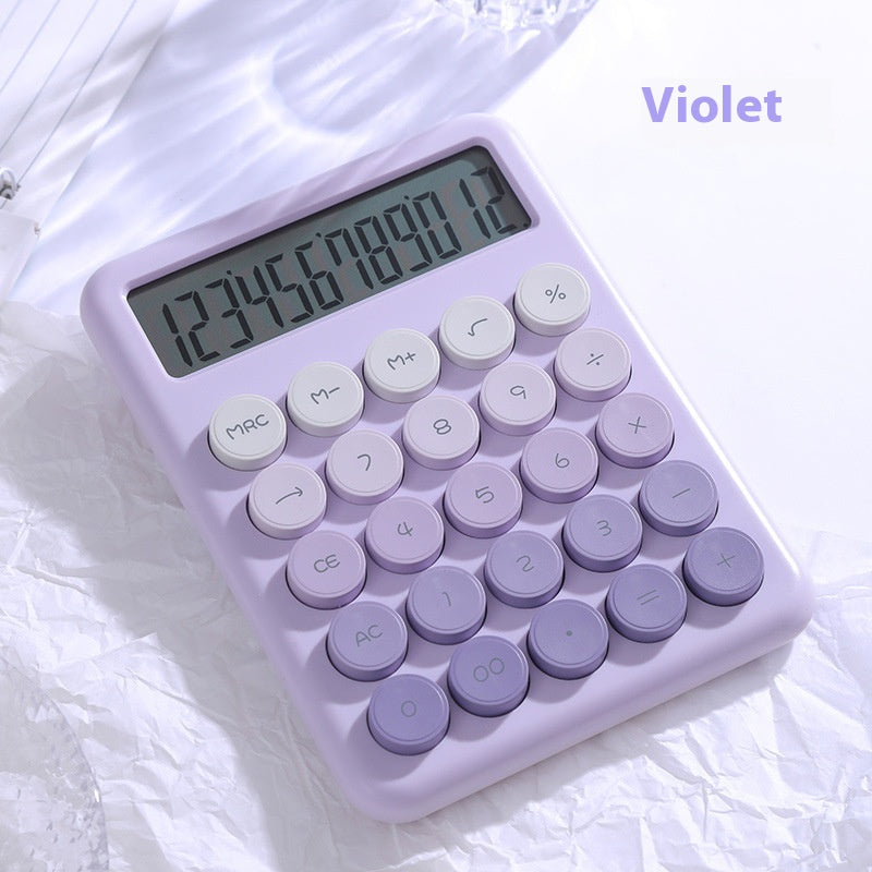 Belle Dopamine Gradient Color Desk Calculatrice