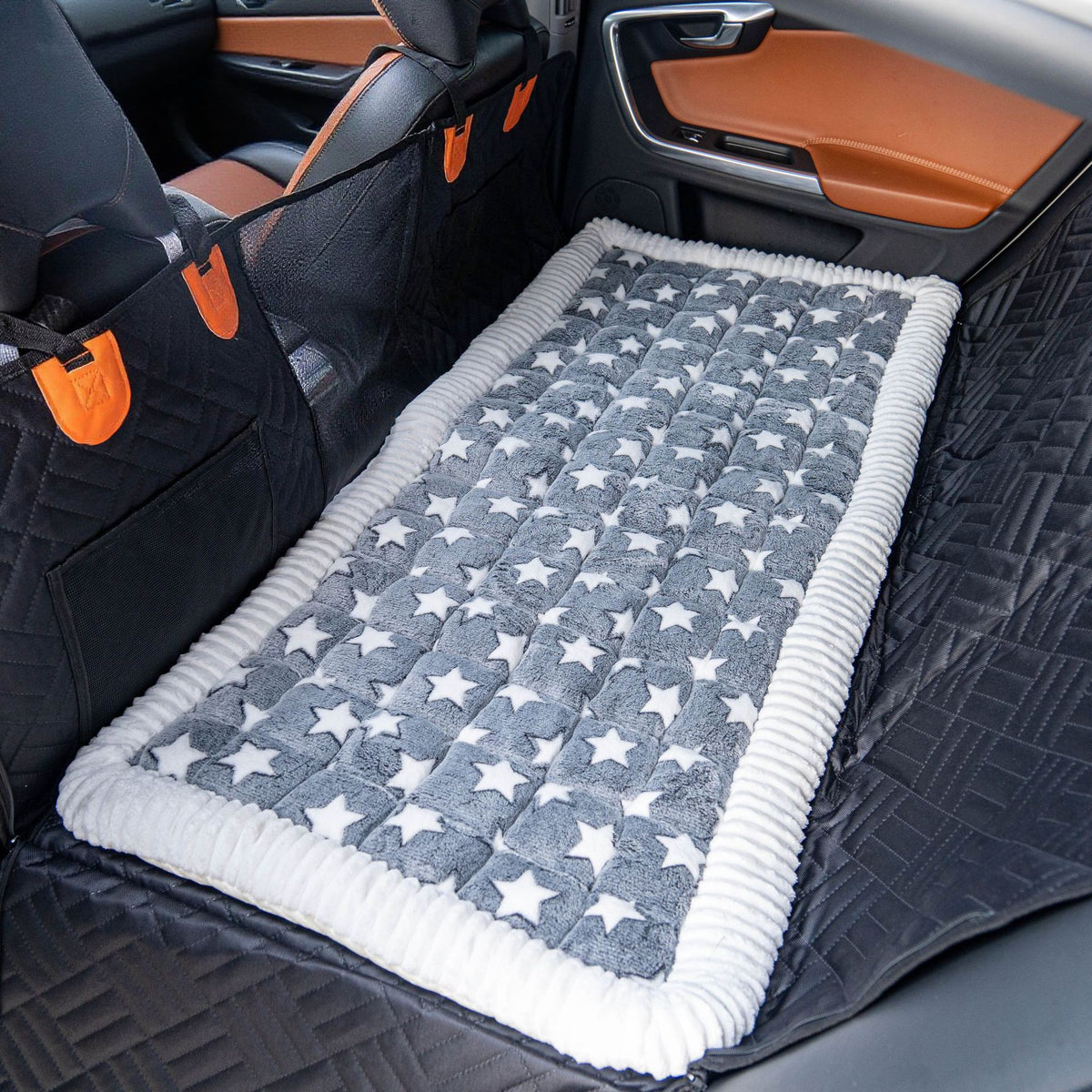 Tapis de voiture en peluche de coussin épais