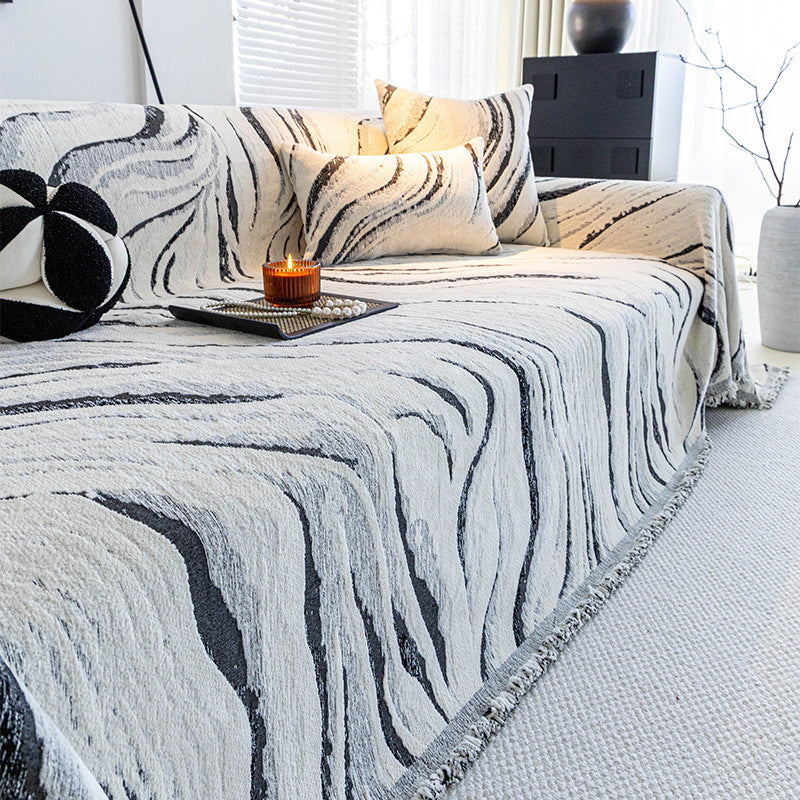 Mid-century Moderne en peluche d'hiver Luxe