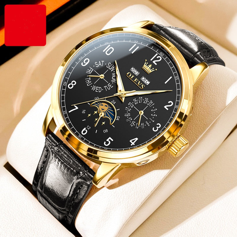 Multi-fonctionnel Montres Mécaniques Lumineuses Homme