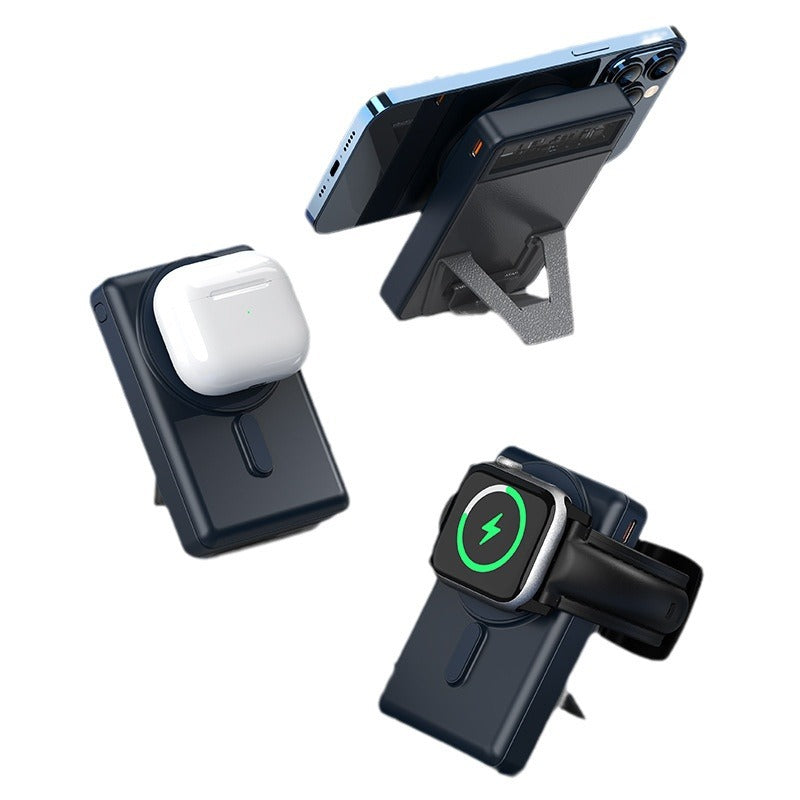 Trois-en-un Bracket Grande capacité magnétique sans fil