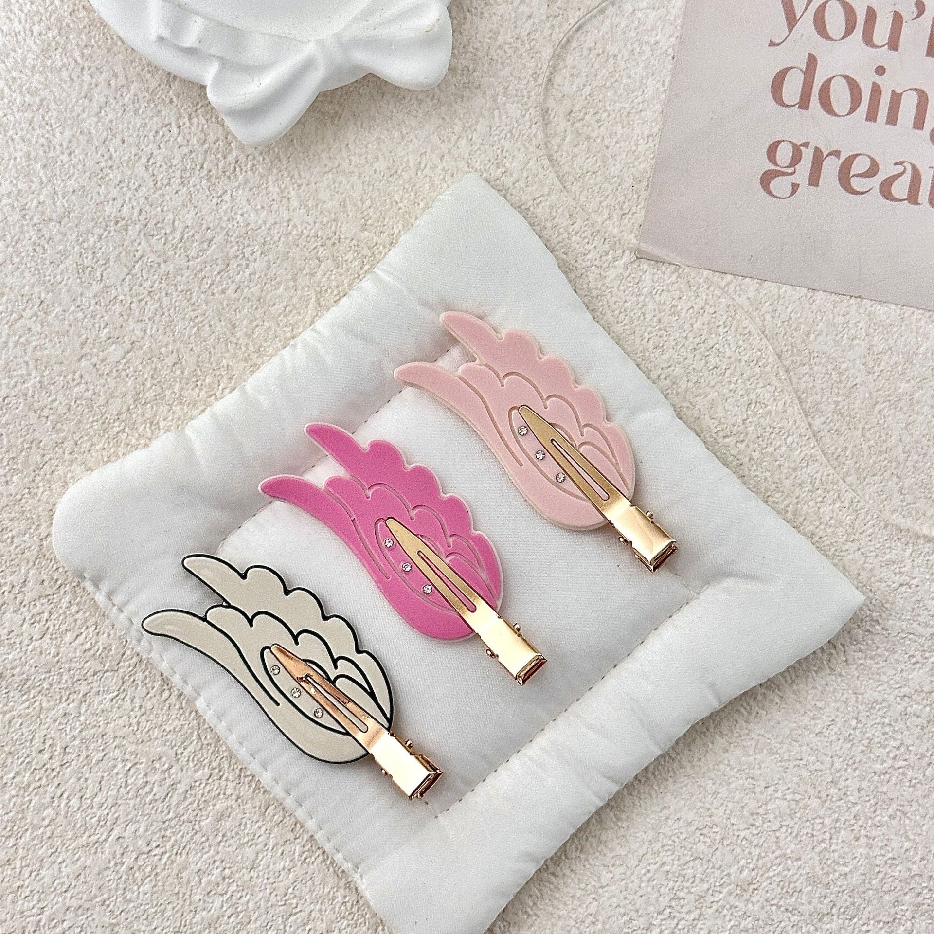 Aile mignon cheveux clip accessoires cheveux Pas de marque gauche