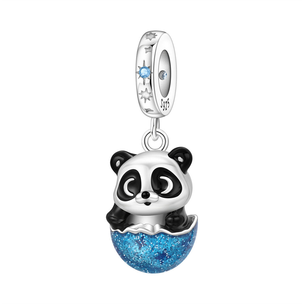 Bamboo mignon Panda bricolage perles de cuivre pendentif accessoires