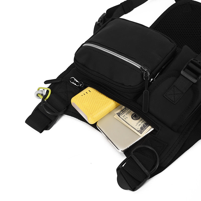 Vêtements de travail Functional Vest Chest Bag réfléchissant