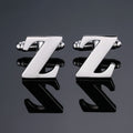 Men's French Anglais Letter Cufflinks