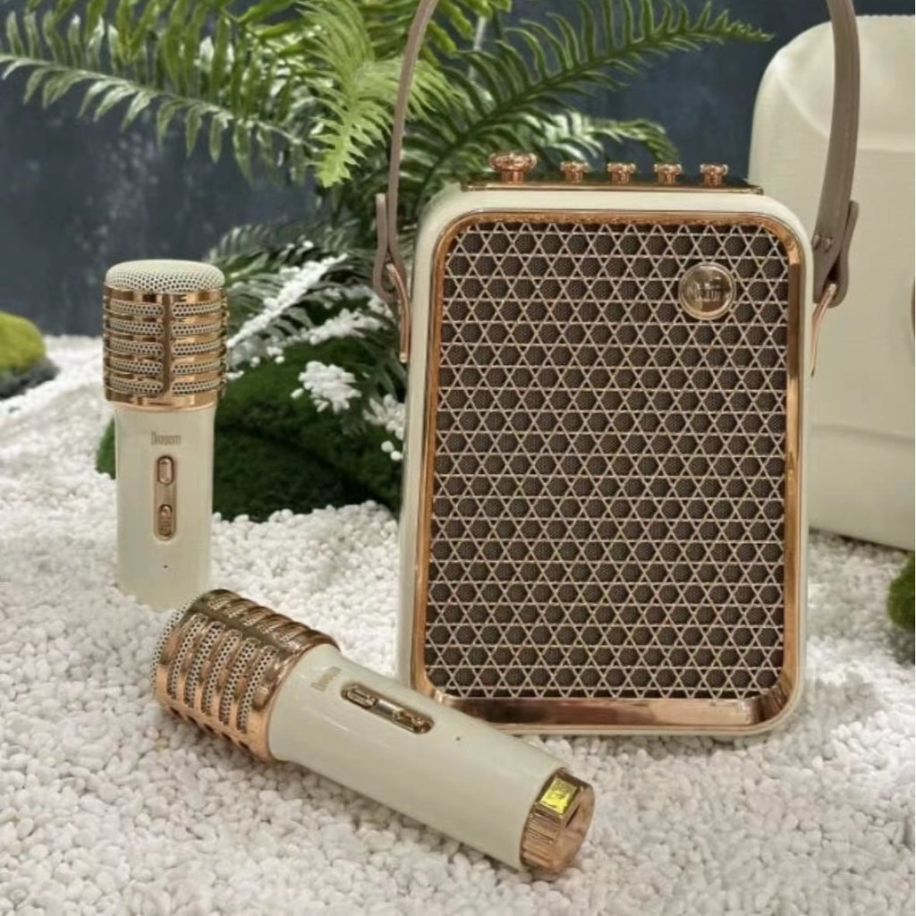 Famille Dual Microphone Bluetooth Haut-parleur