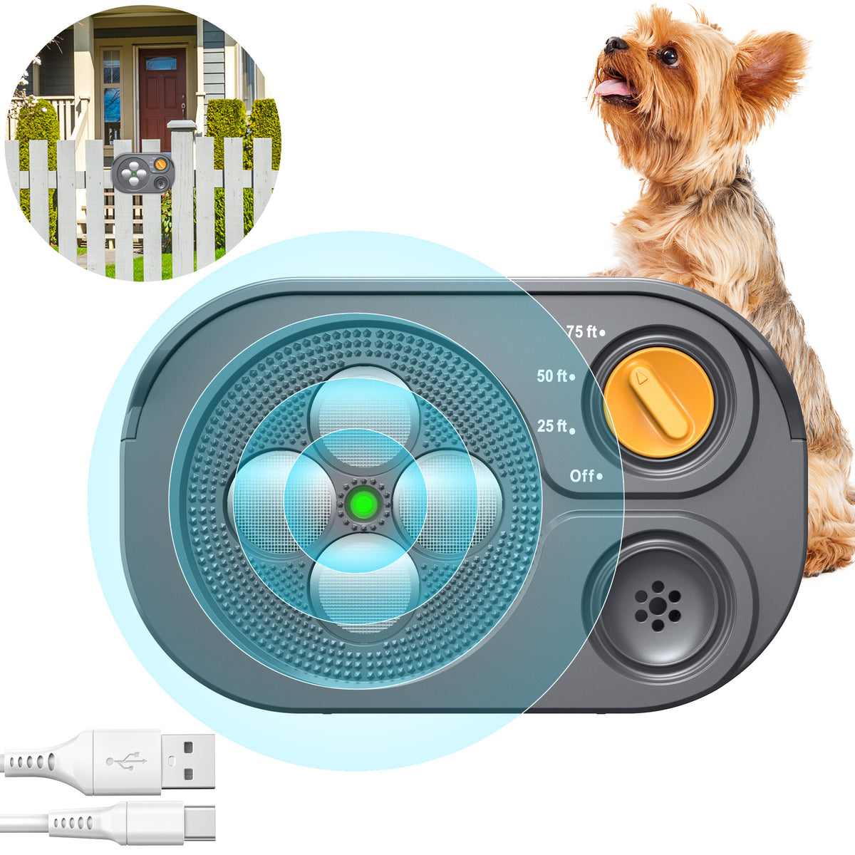 Dispositif anti-barrage pour chiens