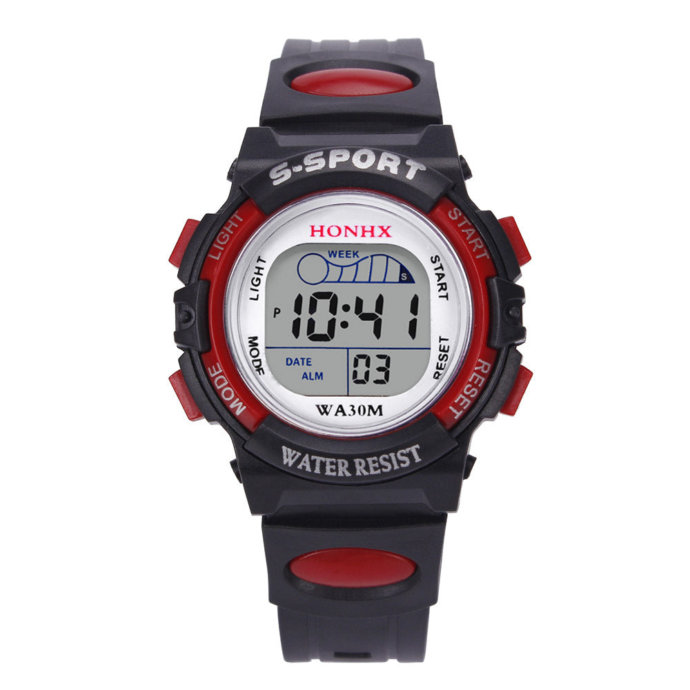 Étudiante Électronique Enfants Femmes Sport Watch