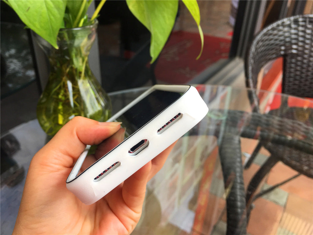 Étui de téléphone mobile tout compris en silicone souple et simple