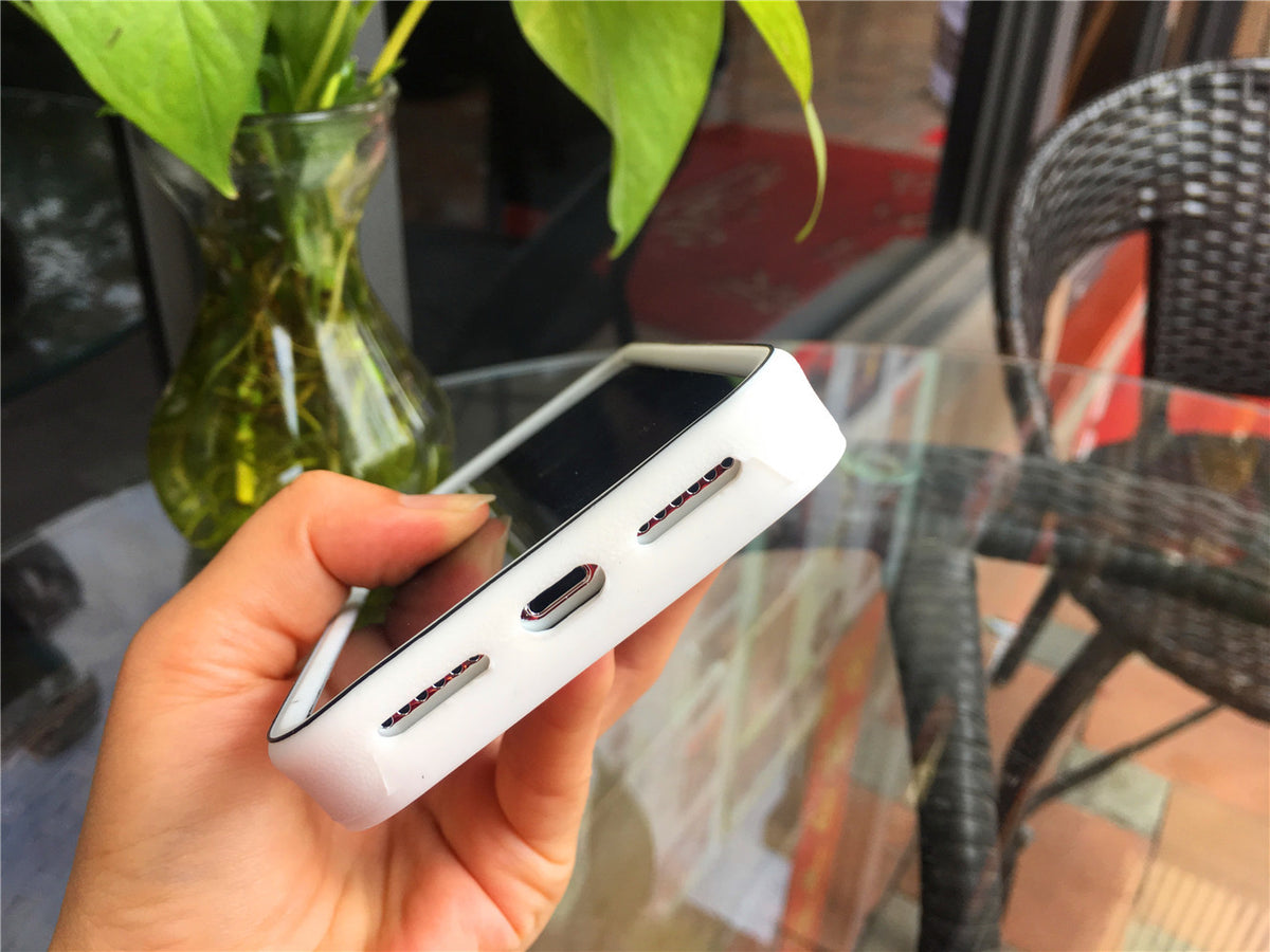 Étui de téléphone mobile tout compris en silicone souple et simple