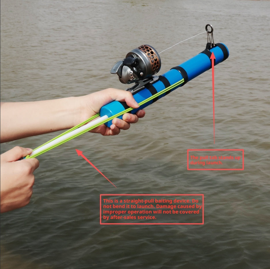 Catapult Lure Spinning Reel Bottle Spinning Reel Lure