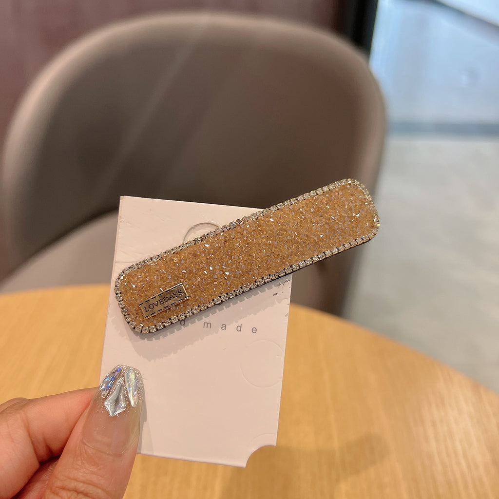 Barrettes élégantes simples polyvalentes haute sens Nouveau