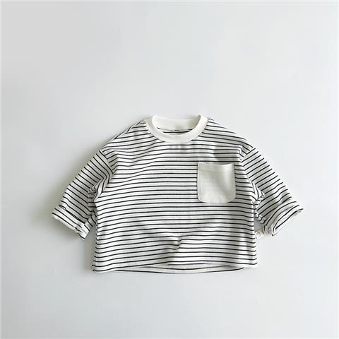 Manches longues minces hommes et femmes Baby Western Style Top