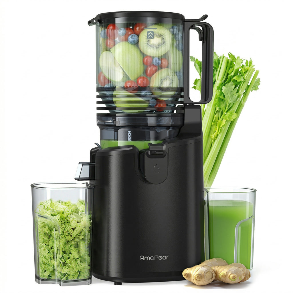 Cold Press Juicer avec 6 po. Large Feed Chute