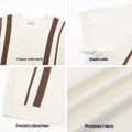 Hommes Ice-Silk Cool-Feld Crew-Neck Knitted Top
