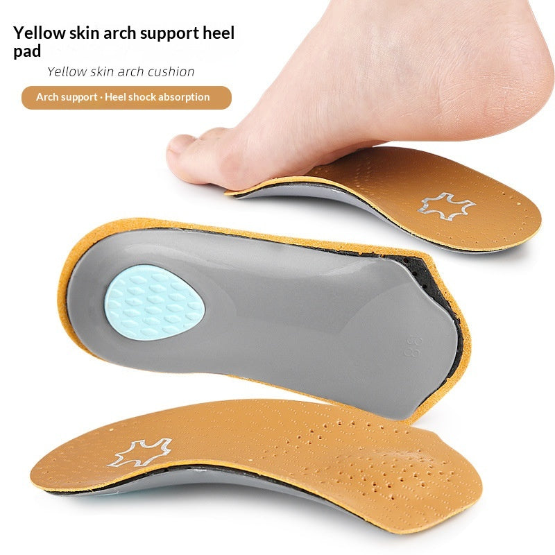 Arche support chaussures semelles intérieures pieds plats invisibles antidérapants demi-soles intérieures épais