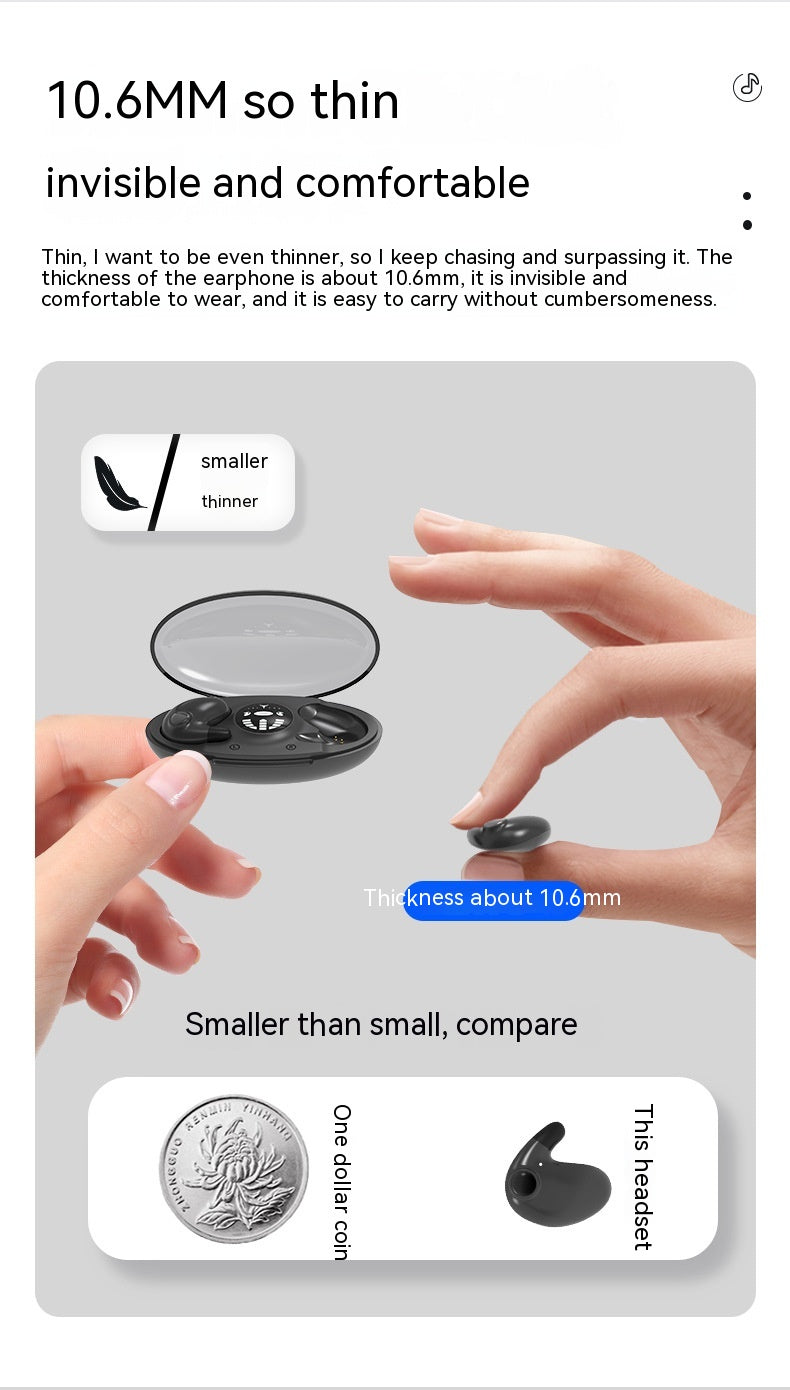 Double casque Bluetooth de sommeil stéréo sans fil