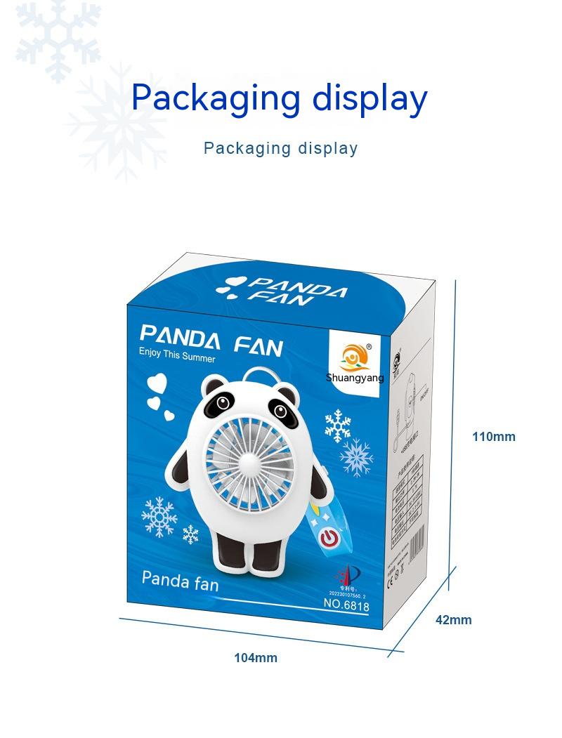 Ventilateur en plastique mignon de charge USB