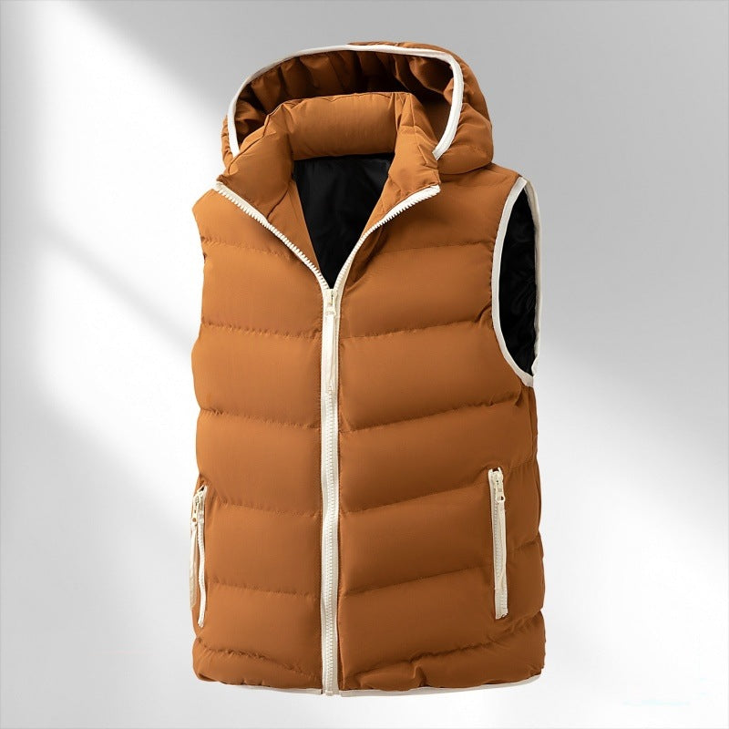 Veste à capuche dérobée pour hommes