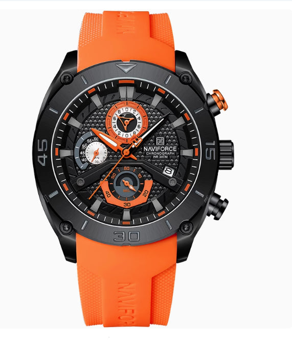 Youth Outdoor Sports and Casual Silicone Band Couleur Watrproof Watch