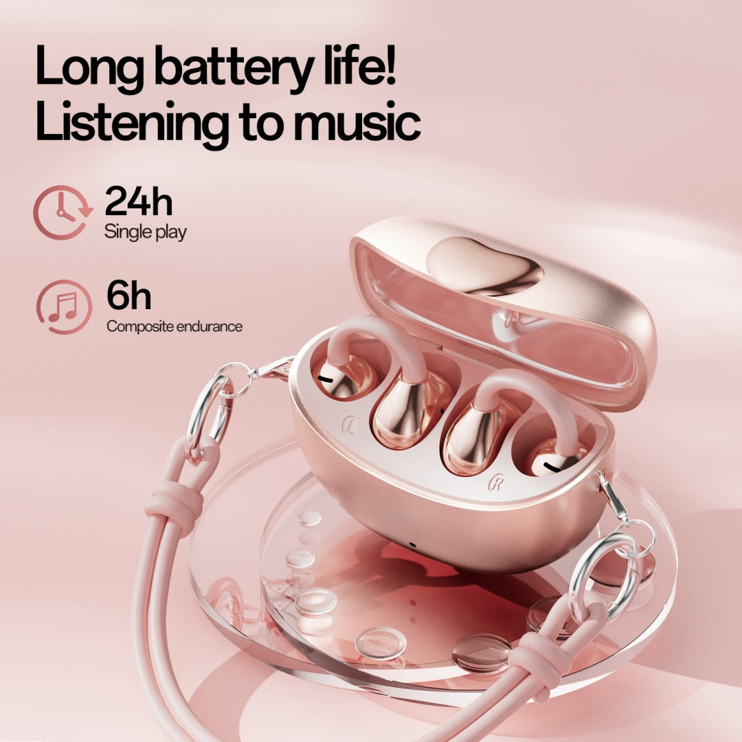 ECommerce Explosion M106 Earphone Simple Love Clamp Earpack Mini sac sans fil Bluetooth He