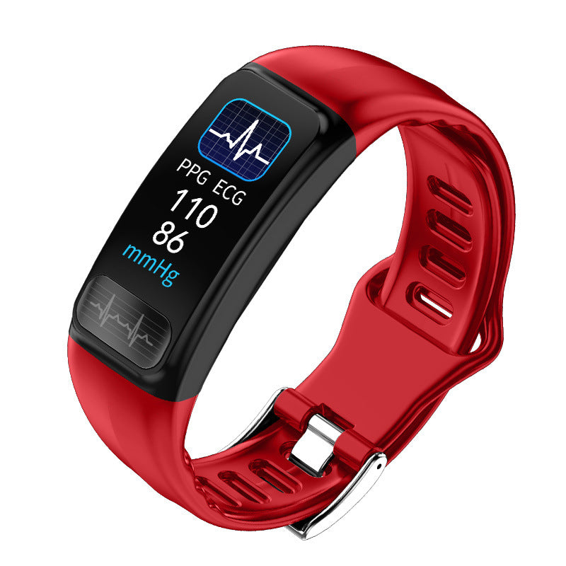 Bracelet de sport intelligent PPG ECG ECG Fréquence cardiaque et surveillance de la pression artérielle