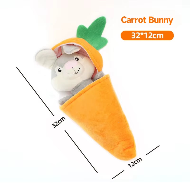 Jouets interactifs pour chiens squeaky pour chiots - Jouets à croquer Boredom Buster pour Corgi & Small Bree