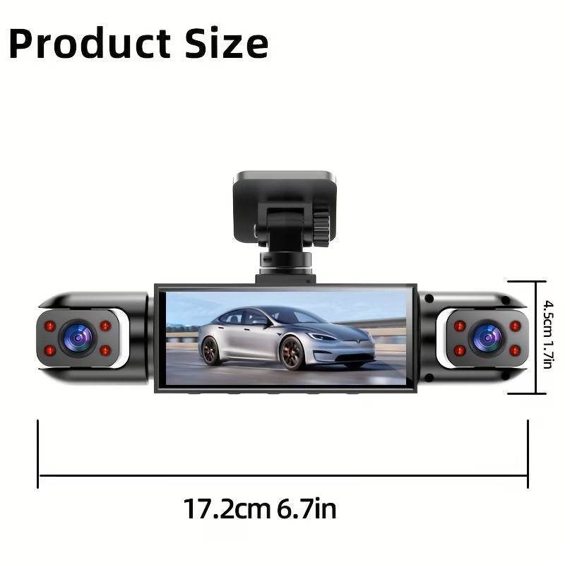 En option Dashcam panoramique haute définition