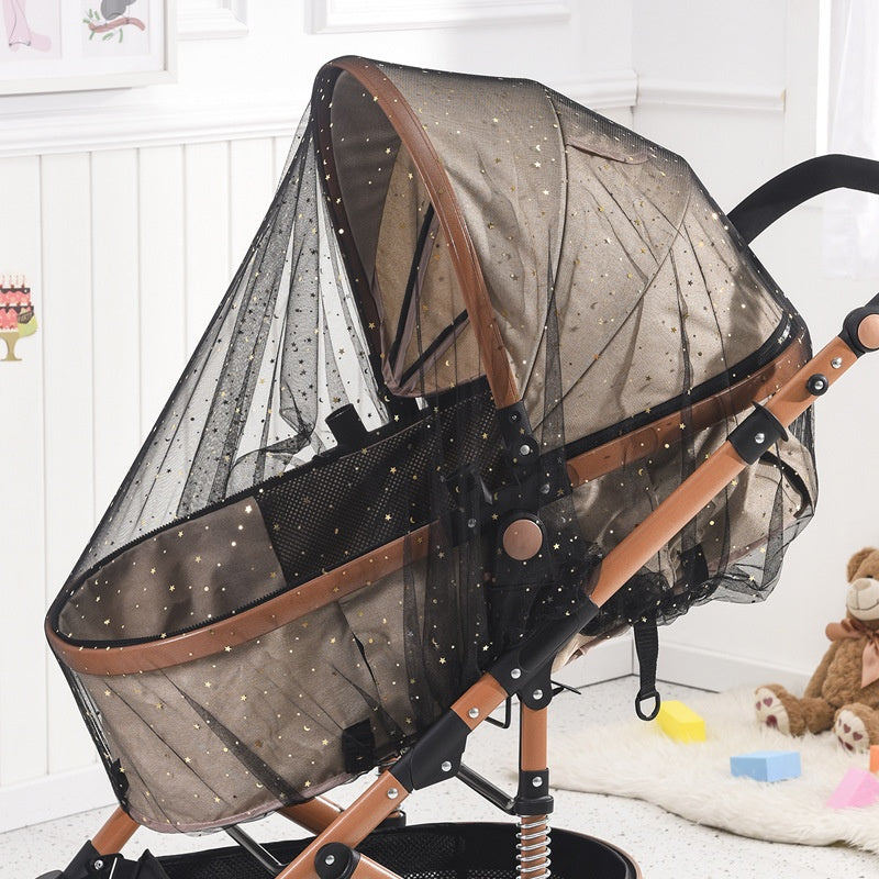 Infantile Mosquito Net Poussette d'impression de type complet
