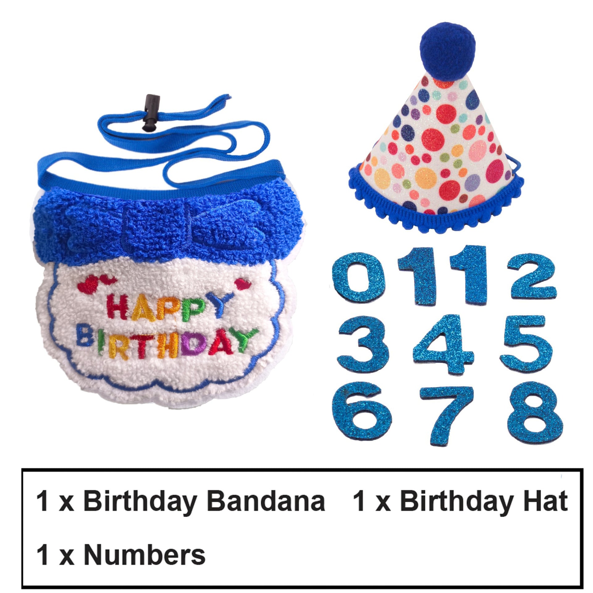 Fournitures pour fête d'anniversaire de chat