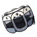 Portable Dog Crate Respirant Espace Spacieux Facile à nettoyer Enfermé pliable Soft Kennel F