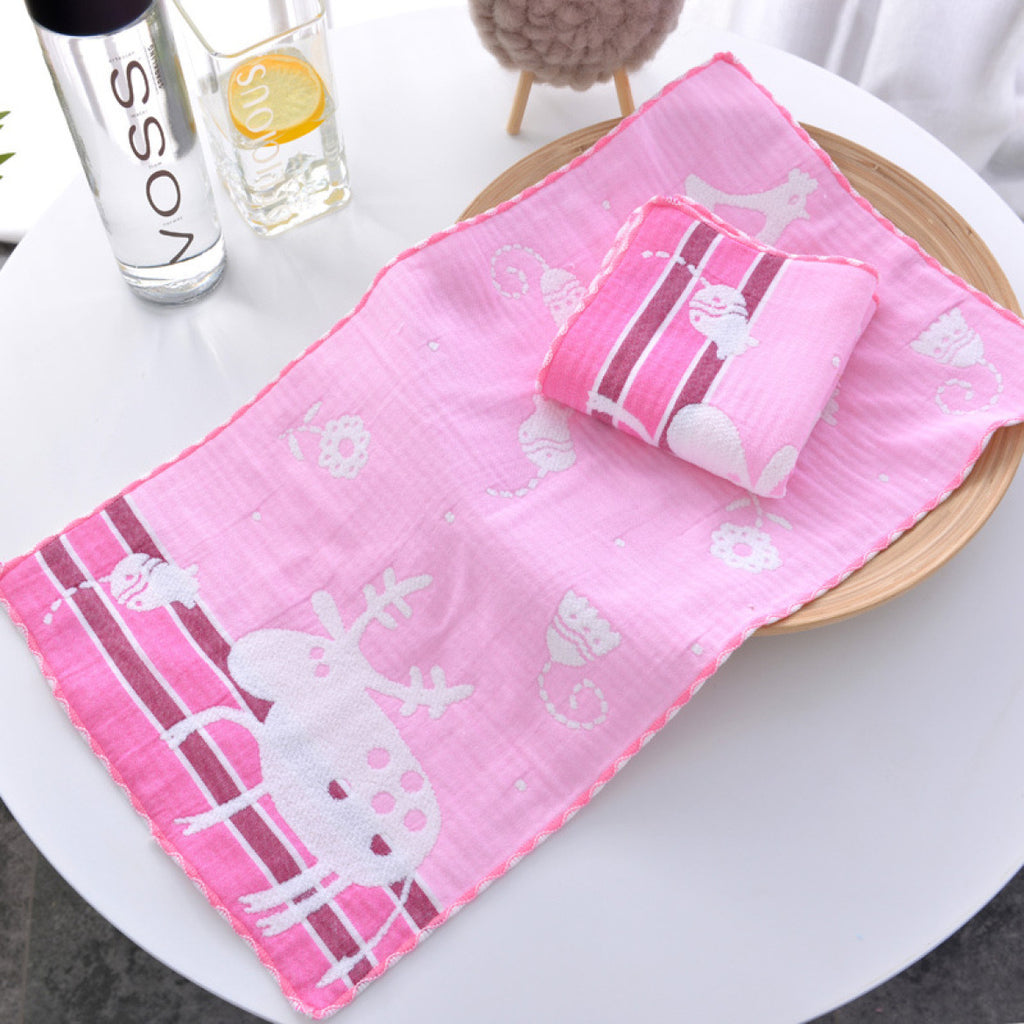 Soft Cotton Household Towels for Children and Babies