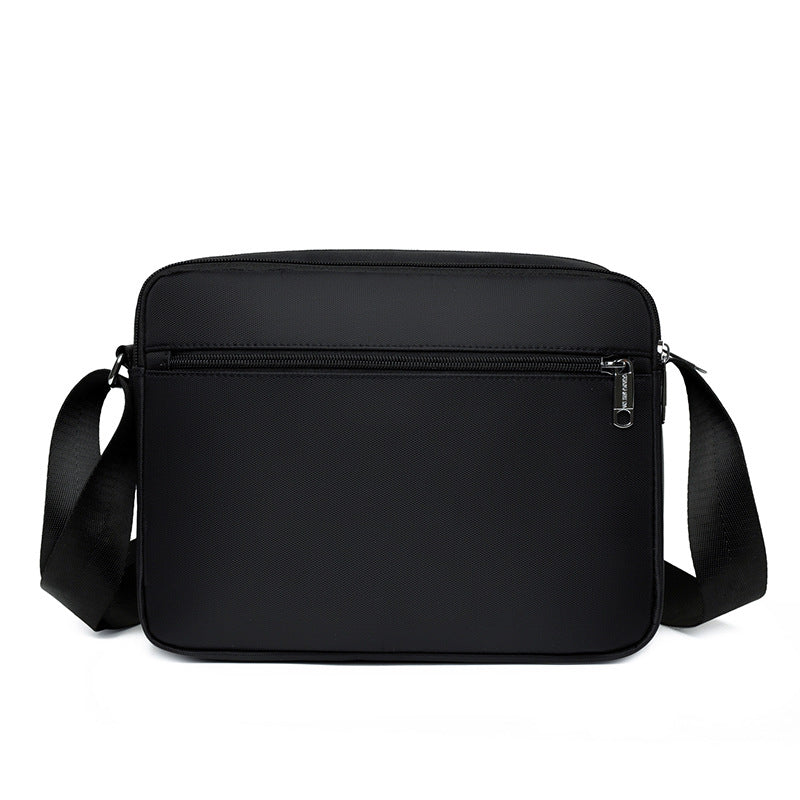 Men's Business Oxford Cloth Horizontal Multi-layer Messenger Bag