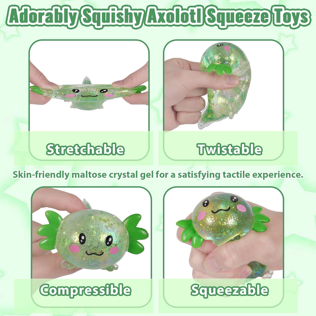 Axolotl Squishy Toy