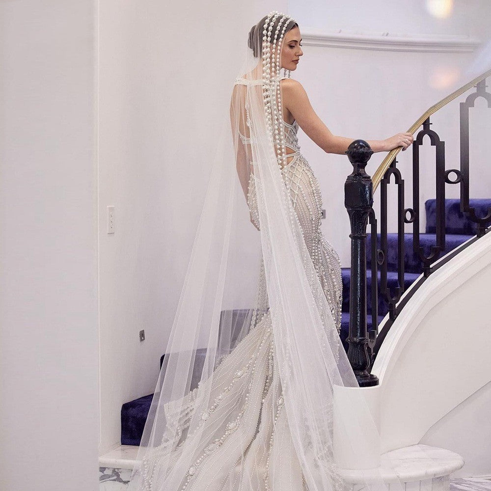 Fils de poursuite Mariée Veil
