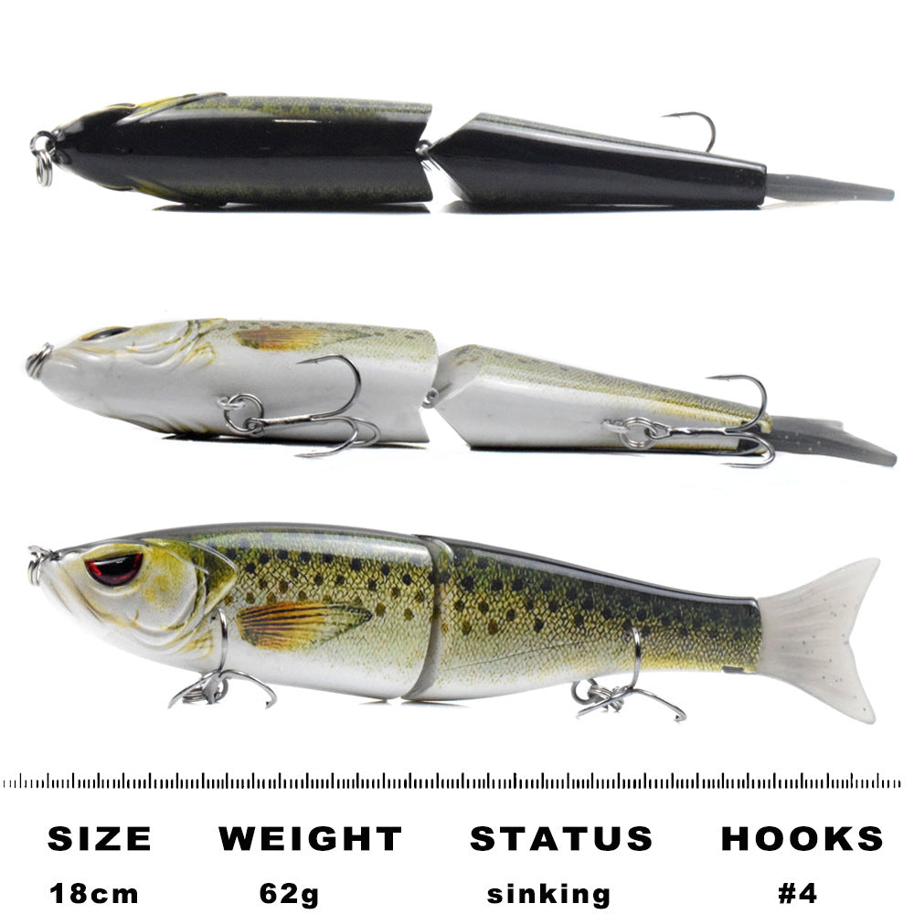 18cm 62g Deux lustres bioniques métalliques