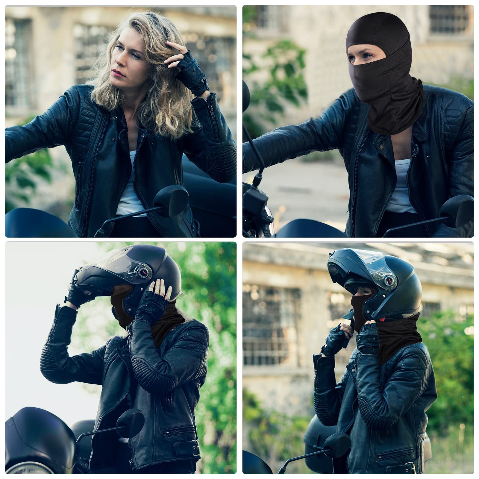 Masque de ski Unisex Balaclava Moto Élégant et léger Bouclier de protection contre la poussière