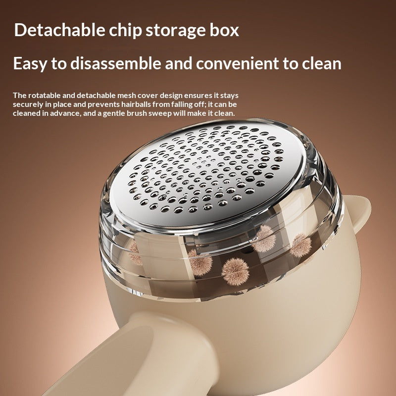 Déchiqueteur de cheveux portable pour petit chat rechargeable