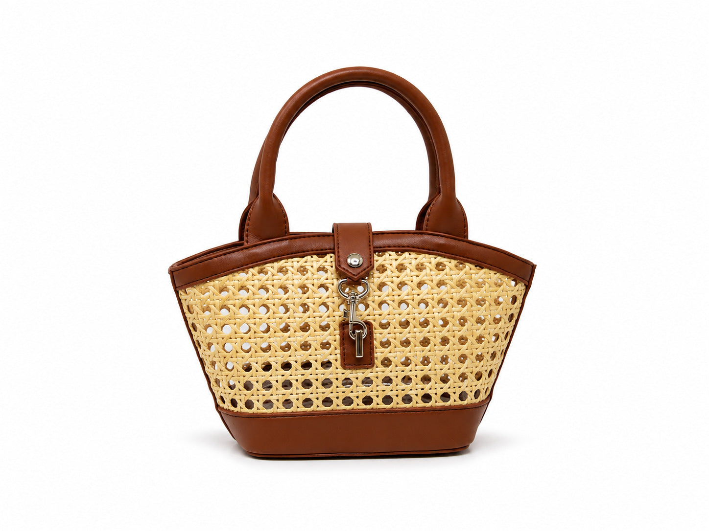 Sac à main en rotin tissé à la main