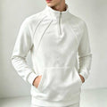 Sweat-shirt de pull à fermeture éclair pour hommes