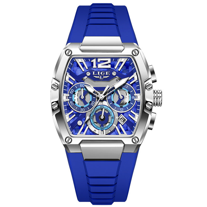 Sports Watch Multifonctionnel Waterproof Calendrier lumineux