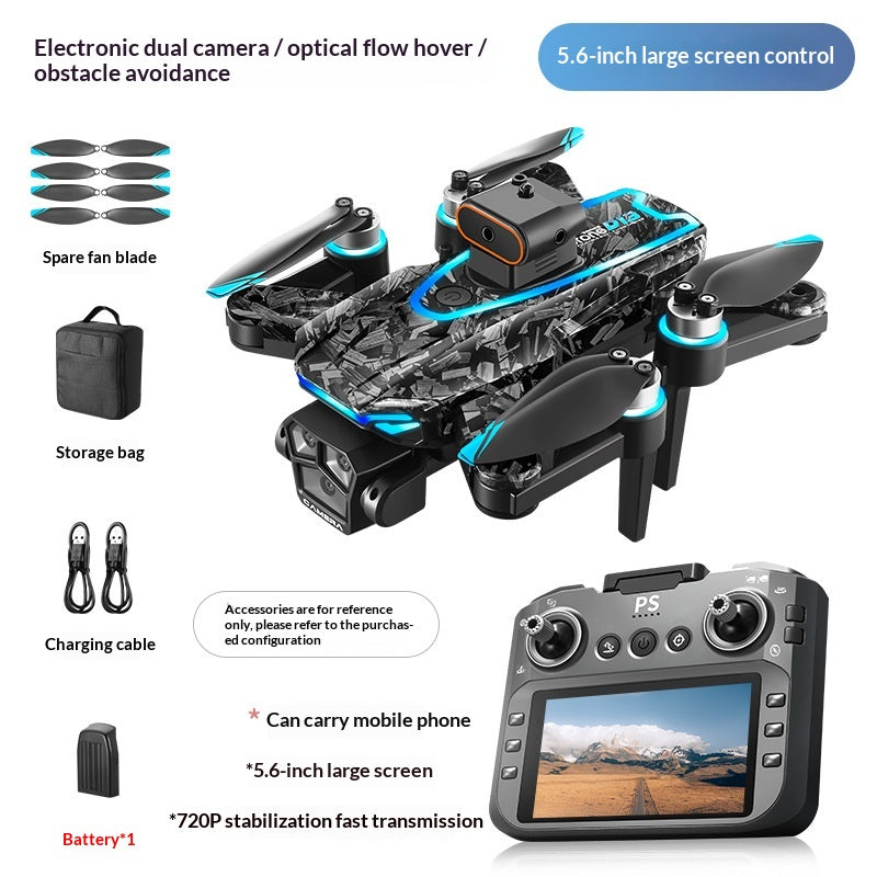 Quadcopter brushless télécommandé avec évitement d'obstacles pour la photographie aérienne