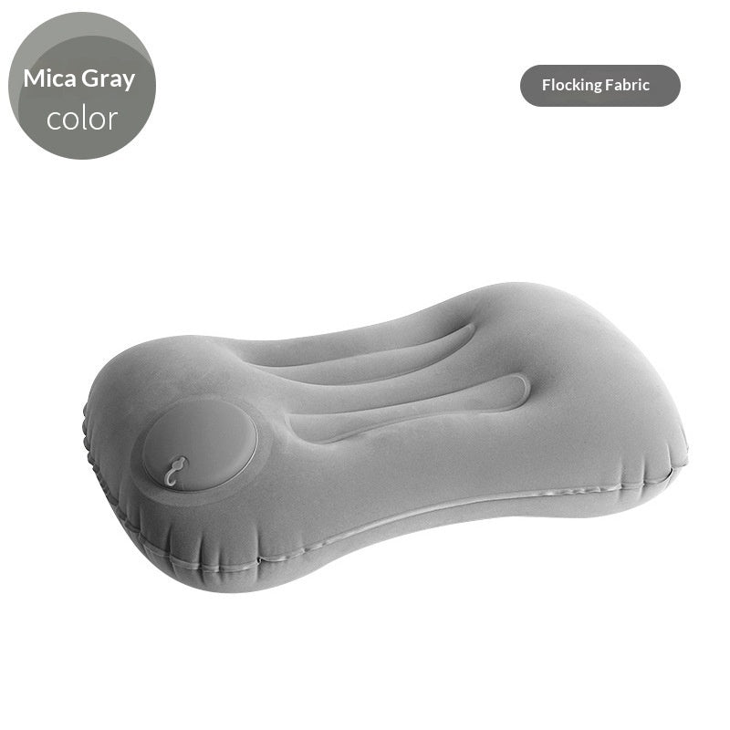 Oreiller gonflable à compression pliable portable