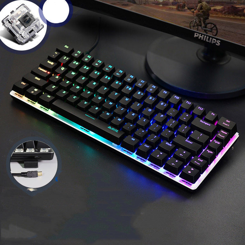 Heijue AK33 Gaming Computer Notebook Clavier mécanique