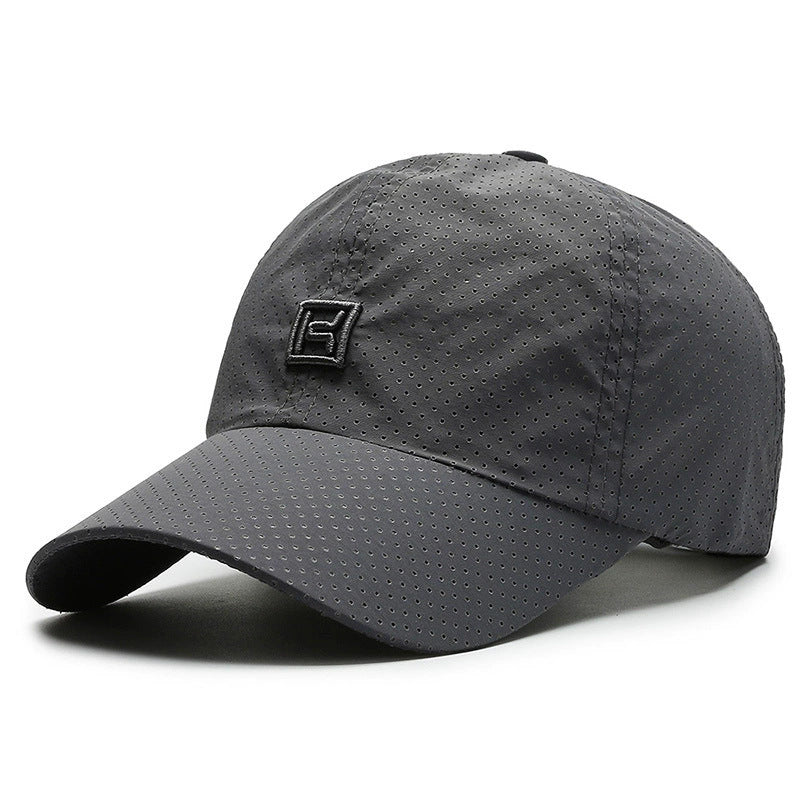 Casquette de baseball respirante en plein air pour hommes