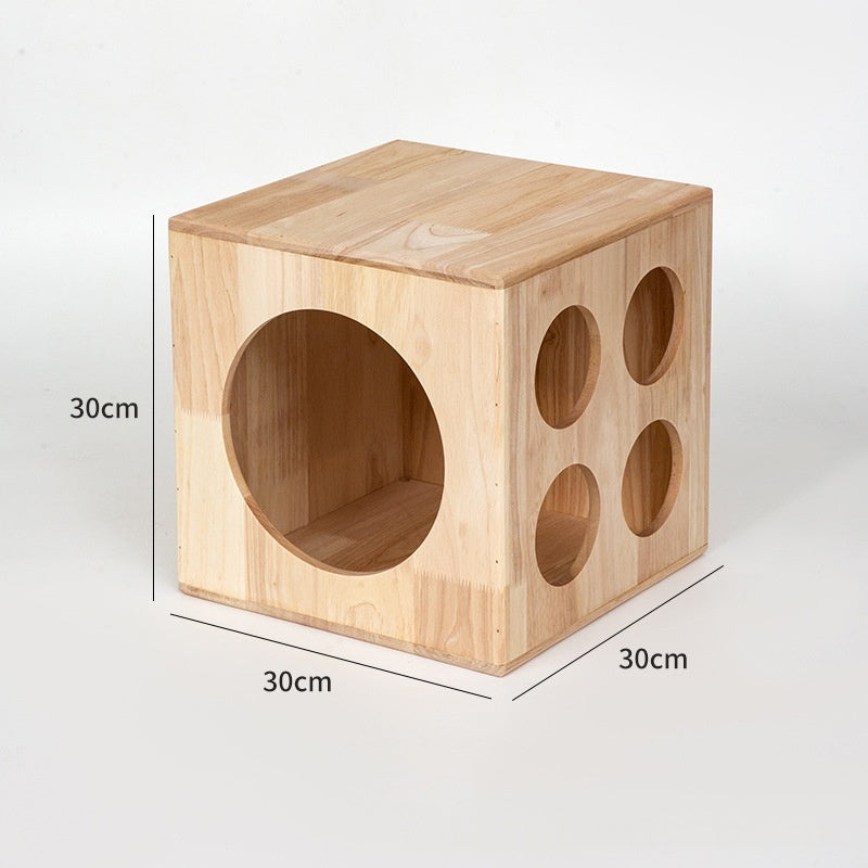 Maison de chat Villa personnalisée Dice-forme Modulaire Cat Cage Pet House