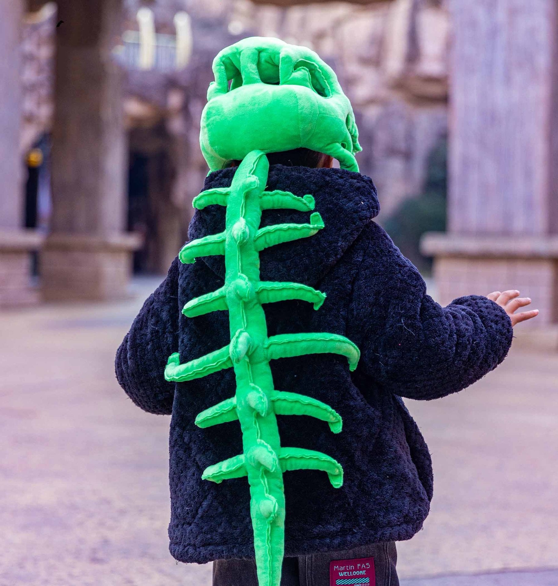 Chinese Dinosaur Garden Dinosaur Skeleton Robe costume Props