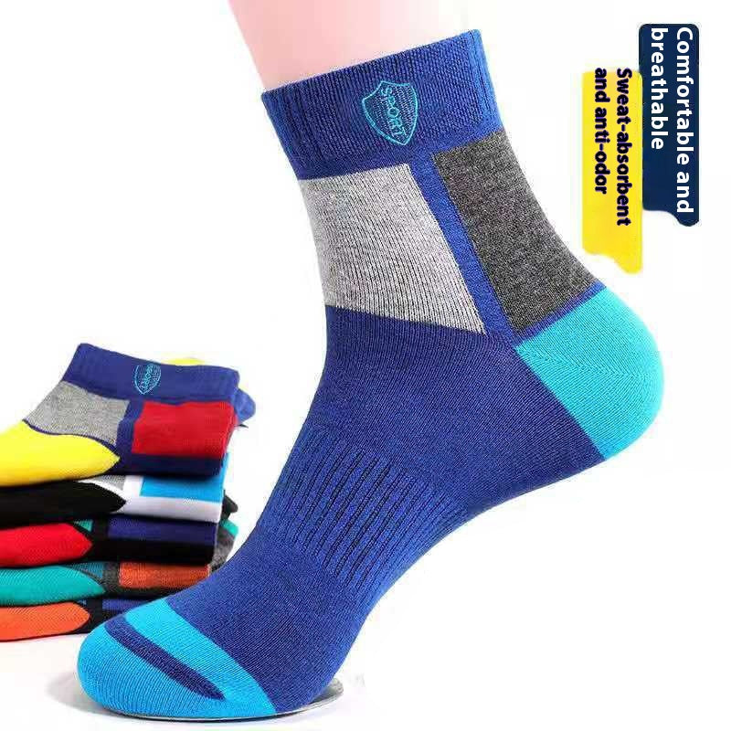 Chaussettes masculines désodorisantes de basketball de sport