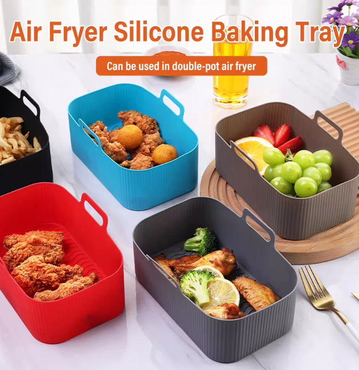 Plateau de cuisson en silicone Square Air Fryer
