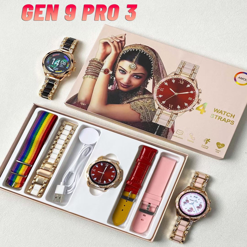 Fréquence cardiaque Exercice de pression artérielle Smartwatch Set